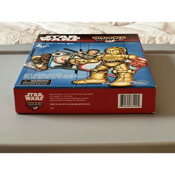 Star Wars Hands Down Card Board Spinner Game Disney Hasbro EUC Complete - Picture 3 of 12